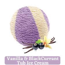 Vanilla And Blackcurrent